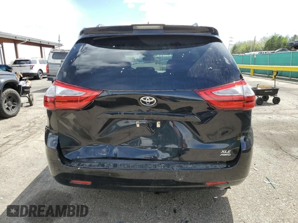 2018 Toyota Sienna XLE с VIN 5TDDZ3DCXJS194807, выставлен на аукционе Copart как лот 54362735 с пробегом 47 018 миль миль и Списание • Salvage title. История ставок и продаж доступна на DreamBid. Изображение 6.