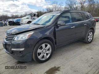 2017 Chevrolet Traverse LT with VIN 1GNKVGKD4HJ329882, listed as a Copart auction lot 52328615 with 116,262 mi miles and Salvage Title. Bid and sale history available at DreamBid. Image 1.