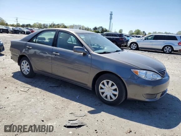 2006 Toyota Camry STD with VIN 4T1BE30KX6U676465, listed as a Copart auction lot 53424855 with 273,845 mi miles and Salvage Title. Bid and sale history available at carsss.com. Image 4.
