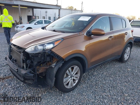 2019 Kia Sportage LX with VIN KNDPM3AC8K7598121, listed as a IAAI auction lot 41805939 with 119,050 mi miles and . Bid and sale history available at carsss.com. Image 18.