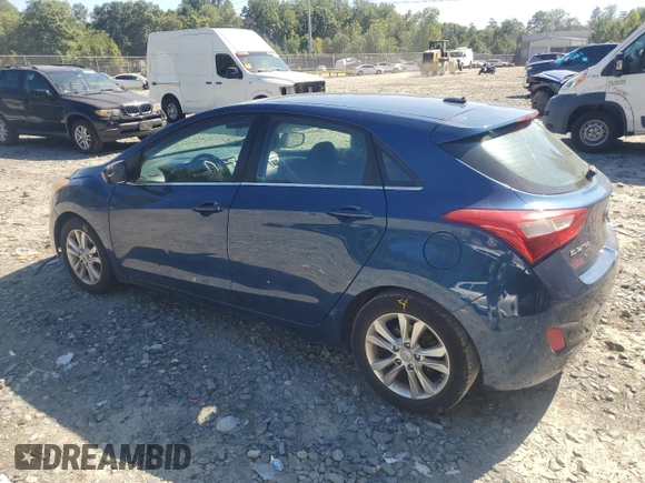 2014 Hyundai Elantra GT with VIN KMHD35LH4EU215285, listed as a Copart auction lot 69930014 with 0 mi miles and Salvage Title. Bid and sale history available at carsss.com. Image 2.