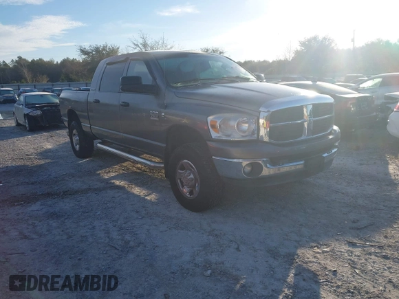 2007 Dodge 2500 SLT with VIN 3D7KS29C87G725370, listed as a IAAI auction lot 41598244 with 228,118 mi miles and . Bid and sale history available at DreamBid. Image 1.