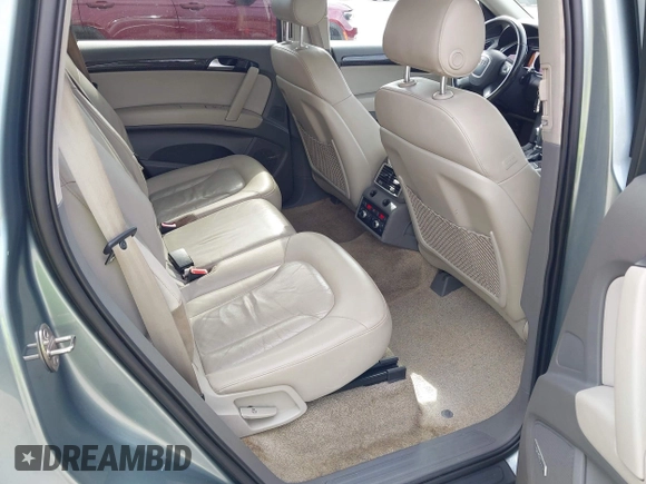 2007 Audi Q7 Premium with VIN WA1BY74LX7D068219, listed as a IAAI auction lot 41829548 with 125,071 mi miles and . Bid and sale history available at DreamBid. Image 8.