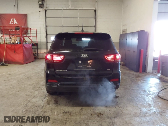 2019 Kia Sorento LX with VIN 5XYPG4A30KG513370, listed as a IAAI auction lot 41548759 with 81,429 mi miles. Bid and sale history available at carsss.com. Image 16.