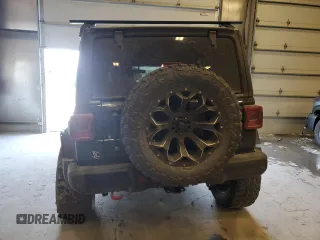 2018 Jeep Wrangler Unlimited Rubicon with VIN 1C4HJXFN0JW199514, listed as a Copart auction lot 41866515 with 85,448 mi miles and Clean title. Bid and sale history available at DreamBid. Image 6.
