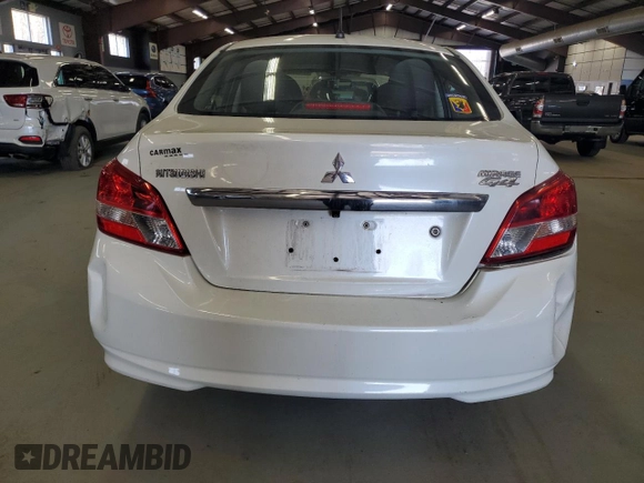 2018 Mitsubishi Mirage ES with VIN ML32F3FJ8JHF03910, listed as a Copart auction lot 54128455 with 124,797 mi miles and Salvage title. Bid and sale history available at DreamBid. Image 6.