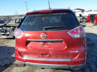 2016 Nissan Rogue SL with VIN KNMAT2MV3GP699140, listed as a IAAI auction lot 41430911 with 129,015 mi miles and . Bid and sale history available at DreamBid. Image 16.