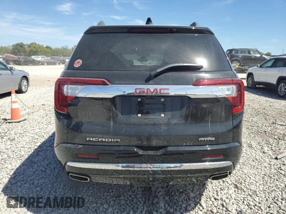 2023 GMC Acadia Denali z VIN 1GKKNXL41PZ145303, wystawiony jako Copart lot #69679514 z przebiegiem 9 099 mil mil oraz Szkoda całkowita • Salvage title. Historia ofert i sprzedaży dostępna na DreamBid. Obrazek 6.
