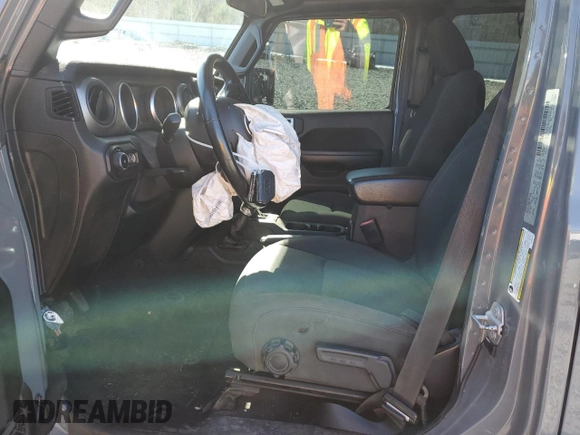 2018 Jeep Wrangler Unlimited Sport S z VIN 1C4HJXDG8JW259625, wystawiony jako Copart lot #46601415 z przebiegiem Nie podano mil oraz Szkoda całkowita • Salvage title. Historia ofert i sprzedaży dostępna na DreamBid. Obrazek 7.