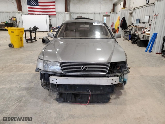 1996 Lexus LS 400 with VIN JT8BH22F5T0051236, listed as a Copart auction lot 47288755 with 126,807 mi miles and Clean Title. Bid and sale history available at carsss.com. Image 5.