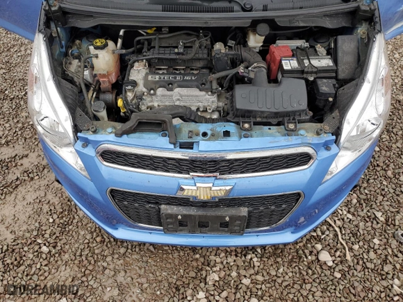 2013 Chevrolet Spark LS with VIN KL8CB6S9XDC609146, listed as a Copart auction lot 51954465 with 38,903 mi miles and Salvage Title. Bid and sale history available at carsss.com. Image 13.