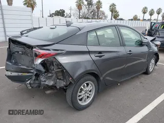 2018 Toyota Prius Two with VIN JTDKBRFU5J3595848, listed as a IAAI auction lot 41559864 with 190,346 mi miles and . Bid and sale history available at carsss.com. Image 4.