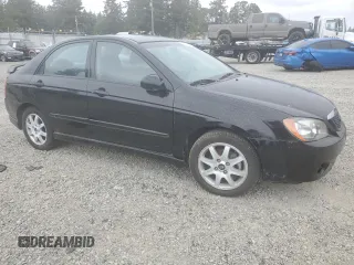2005 Kia Spectra LX z VIN KNAFE121155165277, wystawiony jako Copart lot #55357155 z przebiegiem Nie podano mil oraz Czysty tytuł • Clean title. Historia ofert i sprzedaży dostępna na DreamBid. Obrazek 4.