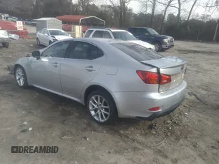 2006 Lexus IS 250 with VIN JTHCK262865000138, listed as a IAAI auction lot 41790702 with 220,000 mi miles and . Bid and sale history available at DreamBid. Image 3.