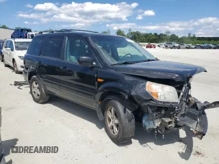 2008 Honda Pilot SE with VIN 5FNYF183X8B006696, listed as a Copart auction lot 58310955 with Not provided miles and Salvage title. Bid and sale history available at DreamBid. Image 4.