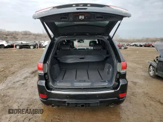 2016 Jeep Grand Cherokee Overland with VIN 1C4RJFCG8GC402339, listed as a Copart auction lot 47553385 with 121,486 mi miles and Salvage title. Bid and sale history available at DreamBid. Image 6.