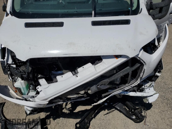 2024 Ford Transit Cargo with VIN 1FTBR2C81RKA19704, listed as a Copart auction lot 65252654 with Not provided miles and Salvage title. Bid and sale history available at DreamBid. Image 12.