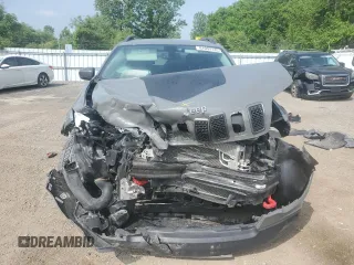 2019 Jeep Cherokee Trailhawk with VIN 1C4PJMBX6KD425554, listed as a Copart auction lot 61097135 with 97,452 mi miles and Salvage title. Bid and sale history available at DreamBid. Image 5.