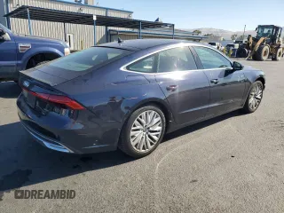 2019 Audi A7 Premium Plus with VIN WAUR2AF21KN052210, listed as a Copart auction lot 60918945 with 64,740 mi miles and Salvage title. Bid and sale history available at DreamBid. Image 3.