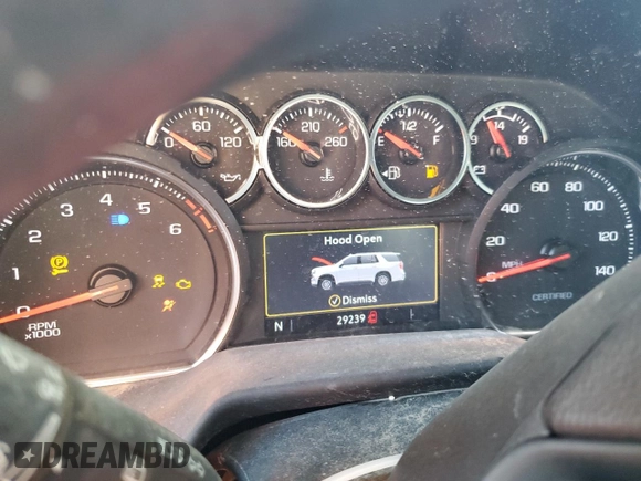 2022 Chevrolet Tahoe Commercial with VIN 1GNSCLED1NR218049, listed as a Copart auction lot 67336374 with 29,239 mi miles and Non repairable. Bid and sale history available at DreamBid. Image 9.