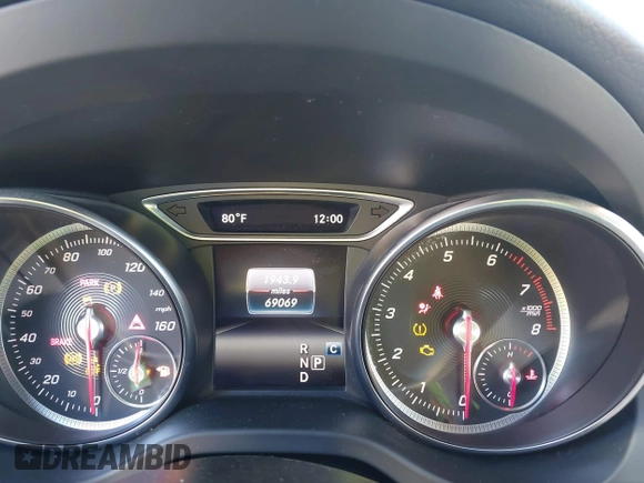 2018 Mercedes-Benz CLA 250 with VIN WDDSJ4GB8JN614616, listed as a IAAI auction lot 42059733 with 69,069 mi miles and . Bid and sale history available at DreamBid. Image 7.