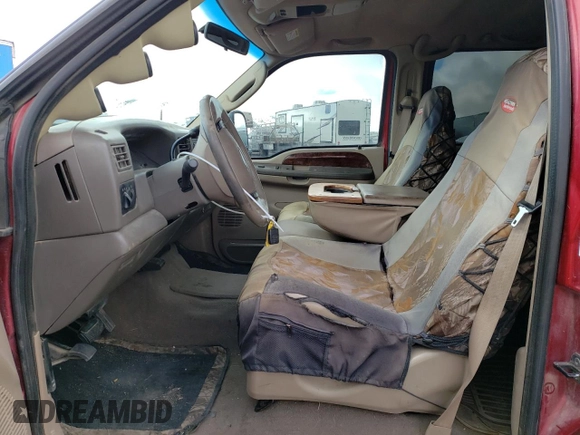 2003 Ford F-350 XL with VIN 1FTSW31F83EB05422, listed as a Copart auction lot 51350635 with 159,338 mi miles and Salvage Title. Bid and sale history available at DreamBid. Image 7.