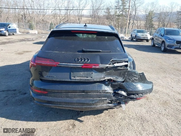 2021 Audi e-tron Premium Plus with VIN WA1LAAGE5MB012022, listed as a IAAI auction lot 41458134 with NaN miles. Bid and sale history available at carsss.com. Image 16.