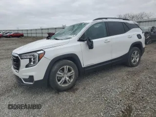 2023 GMC Terrain SLE z VIN 3GKALMEG4PL216315, wystawiony jako Copart lot #51154975 z przebiegiem 15 823 mil mil oraz Nie do naprawy • Non repairable. Historia ofert i sprzedaży dostępna na DreamBid. Obrazek 1.