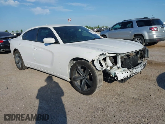 2015 Dodge Charger SXT with VIN 2C3CDXHG8FH730145, listed as a IAAI auction lot 42039927 with 156,135 mi miles and . Bid and sale history available at DreamBid. Image 1.