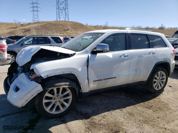 2017 Jeep Grand Cherokee Limited with VIN 1C4RJFBG2HC914522, listed as a Copart auction lot 48510945 with 63,804 mi miles and Salvage Title. Bid and sale history available at carsss.com. Image 1.