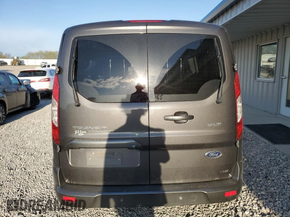 2021 Ford Transit Connect XLT with VIN NM0GS9F21M1487521, listed as a Copart auction lot 53732695 with 58,187 mi miles and Salvage title. Bid and sale history available at DreamBid. Image 6.