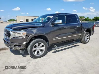 2022 Ram 1500 Limited with VIN 1C6SRFHTXNN384175, listed as a Copart auction lot 62591525 with 18,321 mi miles and Clean title. Bid and sale history available at DreamBid. Image 1.