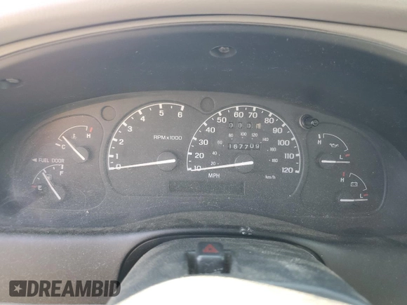 1998 Ford Ranger XL with VIN 1FTYR10C4WTA39478, listed as a Copart auction lot 58703755 with 167,709 mi miles and Salvage title. Bid and sale history available at DreamBid. Image 9.