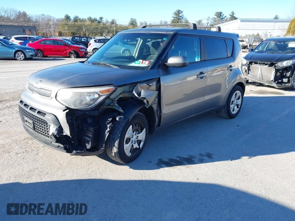 2014 Kia Soul with VIN KNDJN2A29E7032798, listed as a IAAI auction lot 41222668 with 187,564 mi miles. Bid and sale history available at carsss.com. Image 2.