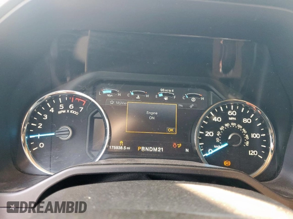2016 Ford F-150 XL with VIN 1FTEW1CF0GFB36839, listed as a Copart auction lot 62020185 with 175,938 mi miles and Salvage title. Bid and sale history available at DreamBid. Image 9.