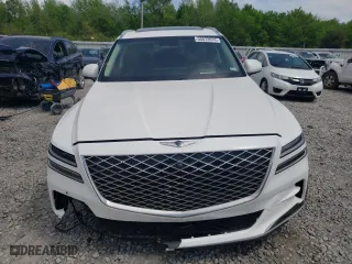 2021 Genesis GV80 with VIN KMUHBDSB6MU035141, listed as a Copart auction lot 50872614 with 53,426 mi miles. Bid and sale history available at carsss.com. Image 5.
