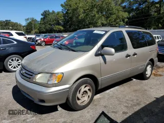 2003 Toyota Sienna LE with VIN 4T3ZF13C43U547824, listed as a Copart auction lot 76254094 with 255,766 mi miles and Salvage Title. Bid and sale history available at carsss.com. Image 1.