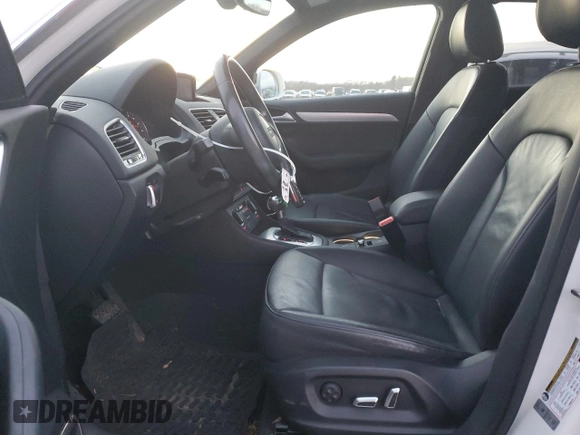 2017 Audi Q3 Prestige with VIN WA1GCCFS1HR017228, listed as a Copart auction lot 41571055 with 63,301 mi miles and Salvage Title. Bid and sale history available at carsss.com. Image 7.