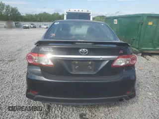 2011 Toyota Corolla L with VIN 2T1BU4EE3BC673835, listed as a Copart auction lot 53743855 with 109,951 mi miles and Salvage Title. Bid and sale history available at carsss.com. Image 6.