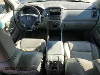2004 Honda Pilot EX with VIN 2HKYF18534H587990, listed as a Copart auction lot 43003585 with 283,562 mi miles and Salvage Title. Bid and sale history available at DreamBid. Image 8.