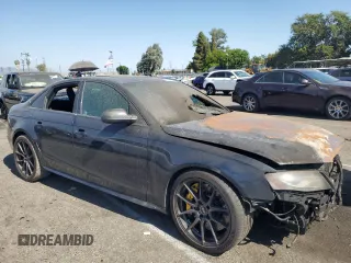 2010 Audi S4 Prestige with VIN WAUKGAFL9AA110467, listed as a Copart auction lot 64785434 with 0 mi miles and Salvage Title. Bid and sale history available at carsss.com. Image 4.