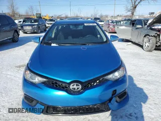 2016 Scion iM with VIN JTNKARJE1GJ512192, listed as a Copart auction lot 45087335 with 102,126 mi miles and Salvage Title. Bid and sale history available at carsss.com. Image 5.