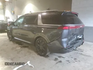 2024 Kia Carnival SX with VIN KNDNE5H35R6358594, listed as a Copart auction lot 49325014 with 10,829 mi miles and Salvage Title. Bid and sale history available at carsss.com. Image 2.
