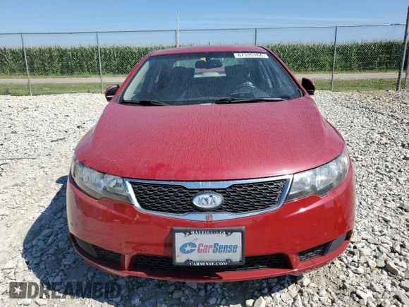 2013 Kia Forte EX with VIN KNAFU4A24D5722681, listed as a Copart auction lot 67335164 with 0 mi miles and Non Repairable. Bid and sale history available at carsss.com. Image 5.