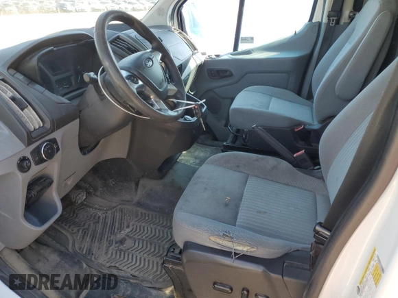 2017 Ford Transit Cargo with VIN 1FTYR2ZM2HKA80797, listed as a Copart auction lot 50075925 with 258,844 mi miles and Salvage Title. Bid and sale history available at DreamBid. Image 7.