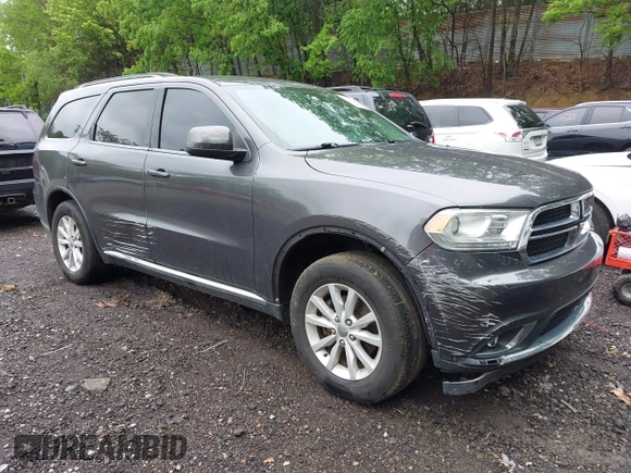 2015 Dodge Durango SXT with VIN 1C4RDJAG6FC177561, listed as a IAAI auction lot 42314437 with 104,898 mi miles and . Bid and sale history available at DreamBid. Image 1.