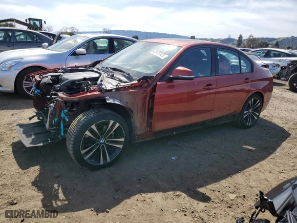 2018 BMW 3 Series 330i with VIN WBA8B9G50JNU58142, listed as a Copart auction lot 47437465 with 64,186 mi miles and Salvage Title. Bid and sale history available at carsss.com. Image 1.