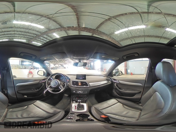 2017 Audi Q3 Prestige with VIN WA1GCCFS0HR002185, listed as a Copart auction lot 76092414 with 100,171 mi miles and Salvage Title. Bid and sale history available at carsss.com. Image 14.