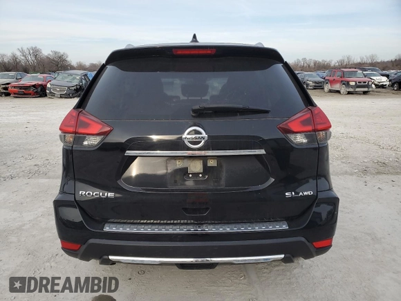 2017 Nissan Rogue SL with VIN JN8AT2MV6HW250174, listed as a Copart auction lot 47288095 with 145,717 mi miles and Clean Title. Bid and sale history available at carsss.com. Image 6.