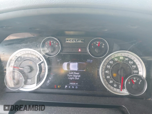 2016 Ram 1500 Big Horn with VIN 1C6RR6LGXGS209356, listed as a IAAI auction lot 41602520 with 348,228 mi miles. Bid and sale history available at carsss.com. Image 7.